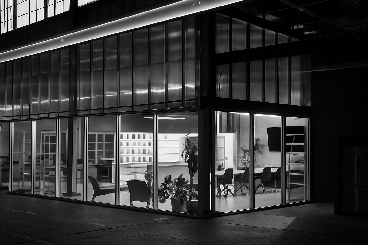 Woman with sunglasses walking down runway