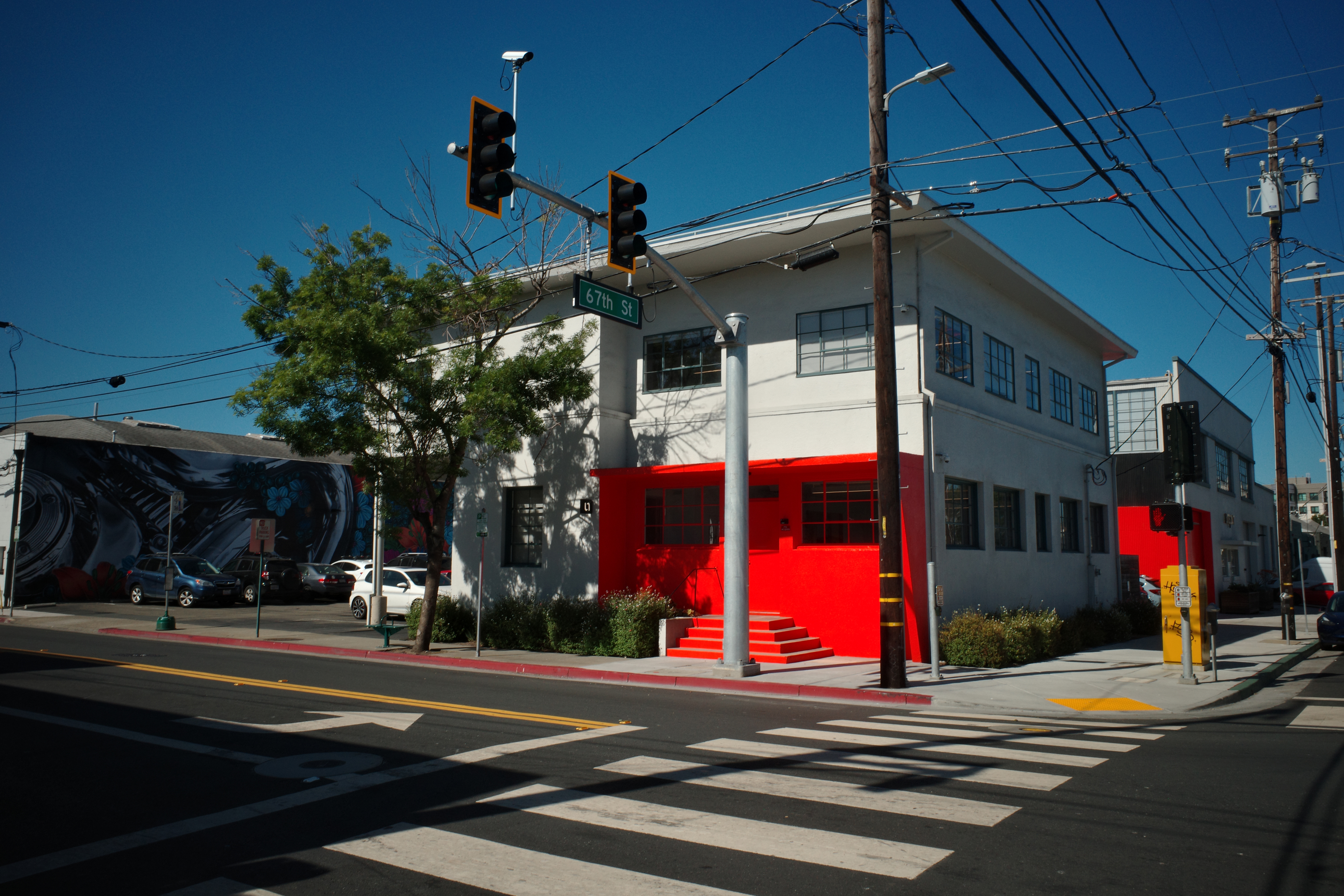 Woman with sunglasses walking down runway